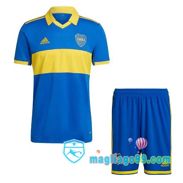 Magliago - Passione Maglie Thai Affidabili Basso Costo Online Shop | Maglia Calcio Boca Juniors Bambino Prima Blu 2022/2023