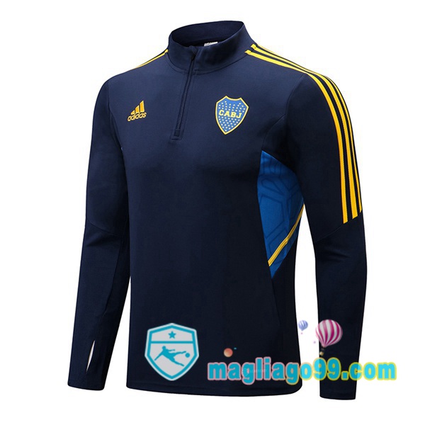 Magliago - Passione Maglie Thai Affidabili Basso Costo Online Shop | Felpe Allenamento Boca Juniors Blu Royal 2022/2023