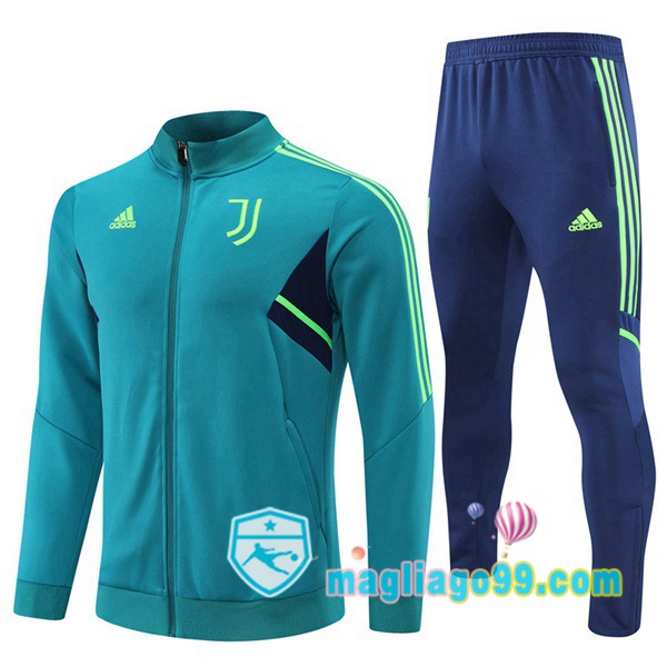 Magliago - Passione Maglie Thai Affidabili Basso Costo Online Shop | Giacca Da Allenamento Juventus Verde 2022/2023