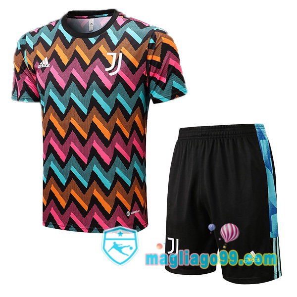 Magliago - Passione Maglie Thai Affidabili Basso Costo Online Shop | Tuta Maglie Allenamento Juventus + Shorts Blu 2022/2023