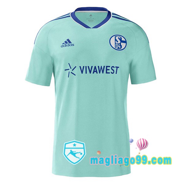 Magliago - Passione Maglie Thai Affidabili Basso Costo Online Shop | Maglia Calcio Schalke 04 Terza Verde 2022/2023