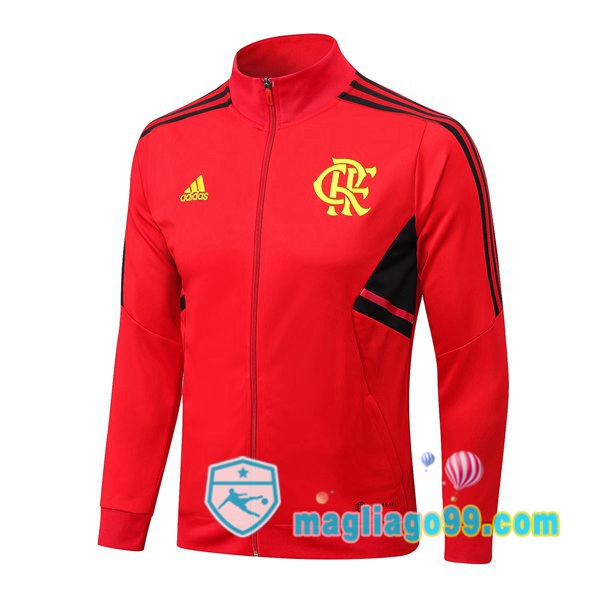 Magliago - Passione Maglie Thai Affidabili Basso Costo Online Shop | Giacca Calcio Flamengo Rosso 2022/2023