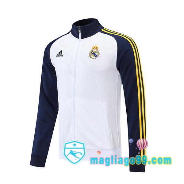 Magliago - Passione Maglie Thai Affidabili Basso Costo Online Shop | Giacca Calcio Real Madrid Bianco 2022/2023