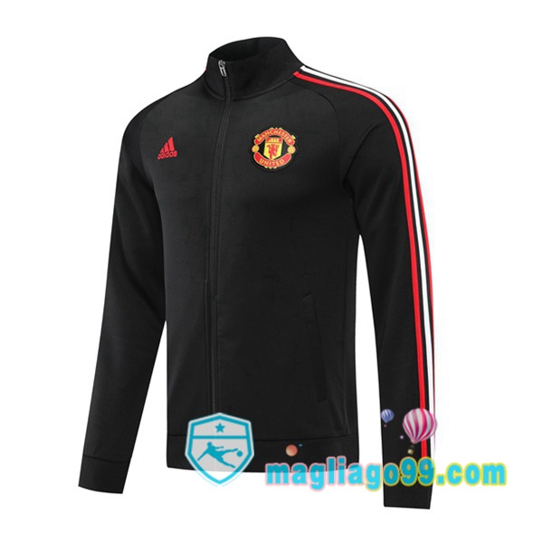 Magliago - Passione Maglie Thai Affidabili Basso Costo Online Shop | Giacca Calcio Manchester United Nero 2022/2023