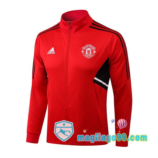 Magliago - Passione Maglie Thai Affidabili Basso Costo Online Shop | Giacca Calcio Manchester United Rosso 2022/2023