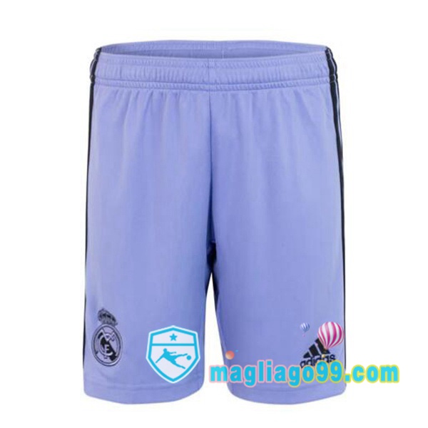 Magliago - Passione Maglie Thai Affidabili Basso Costo Online Shop | Pantalonici Da Calcio Real Madrid Seconda Porpora 2022/2023