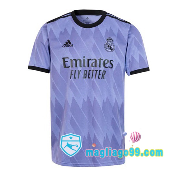 Magliago - Passione Maglie Thai Affidabili Basso Costo Online Shop | Maglia Calcio Real Madrid Seconda Porpora 2022/2023