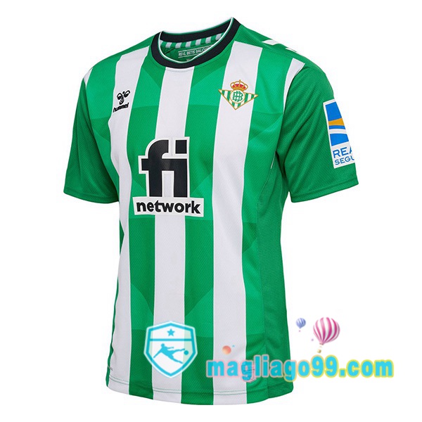 Magliago - Passione Maglie Thai Affidabili Basso Costo Online Shop | Maglia Calcio Real Betis Prima Verde Bianco 2022/2023