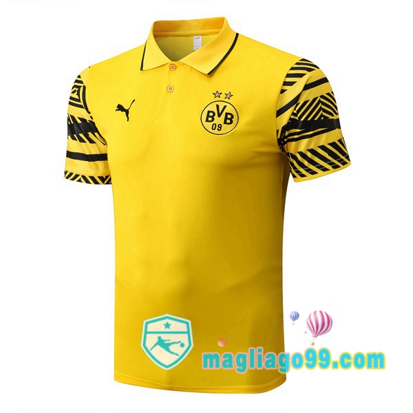 Magliago - Passione Maglie Thai Affidabili Basso Costo Online Shop | Dortmund BVB Polo Maglia Uomo Giallo 2022/2023