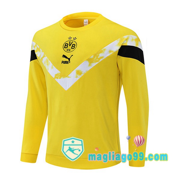 Magliago - Passione Maglie Thai Affidabili Basso Costo Online Shop | Felpe Allenamento Dortmund BVB Giallo 2022/2023
