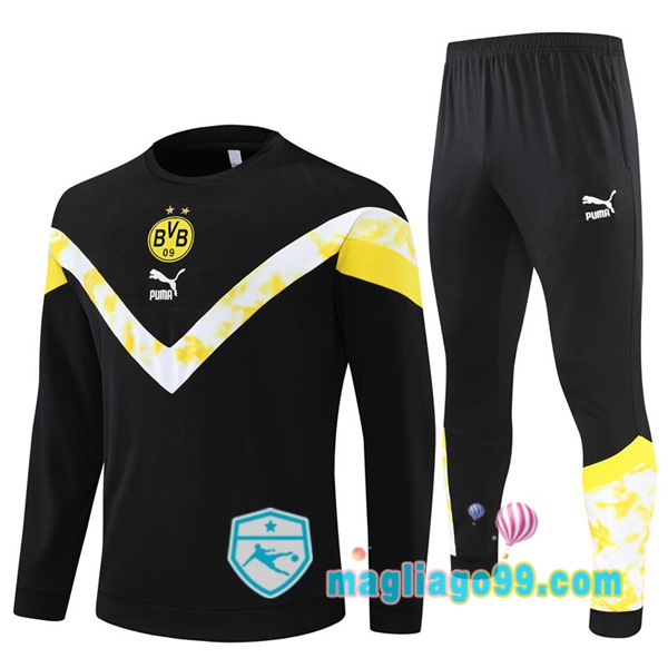 Magliago - Passione Maglie Thai Affidabili Basso Costo Online Shop | Tuta da Allenamento Dortmund BVB Nero 2022/2023