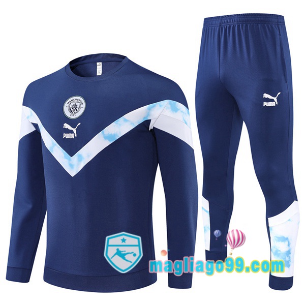 Magliago - Passione Maglie Thai Affidabili Basso Costo Online Shop | Tuta da Allenamento Manchester City Blu 2022/2023