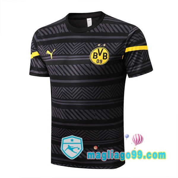 Magliago - Passione Maglie Thai Affidabili Basso Costo Online Shop | Tuta Maglie Allenamento Dortmund BVB Nero 2022/2023
