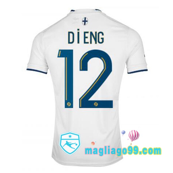 Magliago - Passione Maglie Thai Affidabili Basso Costo Online Shop | Maglia Calcio Marsiglia OM (DIENG 12) Prima Bianco 2022/2023
