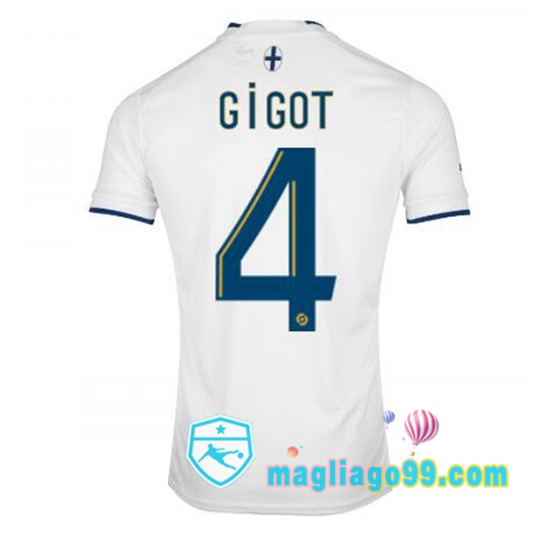 Magliago - Passione Maglie Thai Affidabili Basso Costo Online Shop | Maglia Calcio Marsiglia OM (GIGOT 4) Prima Bianco 2022/2023