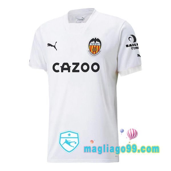 Magliago - Passione Maglie Thai Affidabili Basso Costo Online Shop | Maglia Calcio Valencia CF Prima Bianco 2022/2023