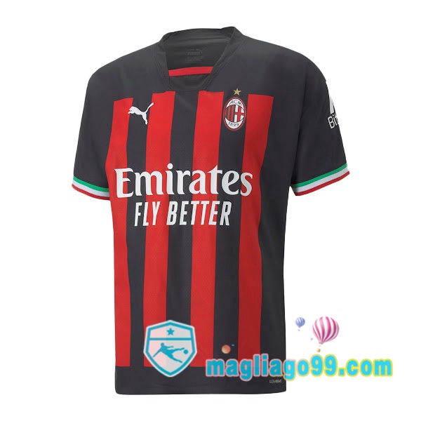Magliago - Passione Maglie Thai Affidabili Basso Costo Online Shop | Maglia Calcio AC Milan Prima Rosso 2022/2023