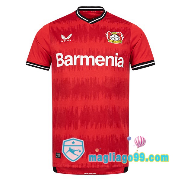 Magliago - Passione Maglie Thai Affidabili Basso Costo Online Shop | Maglia Calcio Bayer 04 Leverkusen Prima Rosso 2022/2023