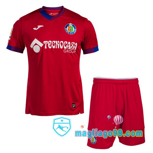 Magliago - Passione Maglie Thai Affidabili Basso Costo Online Shop | Maglia Calcio FC Getafe CF Bambino Seconda Rosso 2022/2023