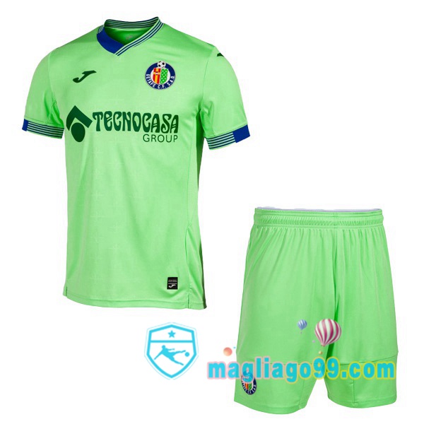 Magliago - Passione Maglie Thai Affidabili Basso Costo Online Shop | Maglia Calcio FC Getafe CF Bambino Terza Verde 2022/2023