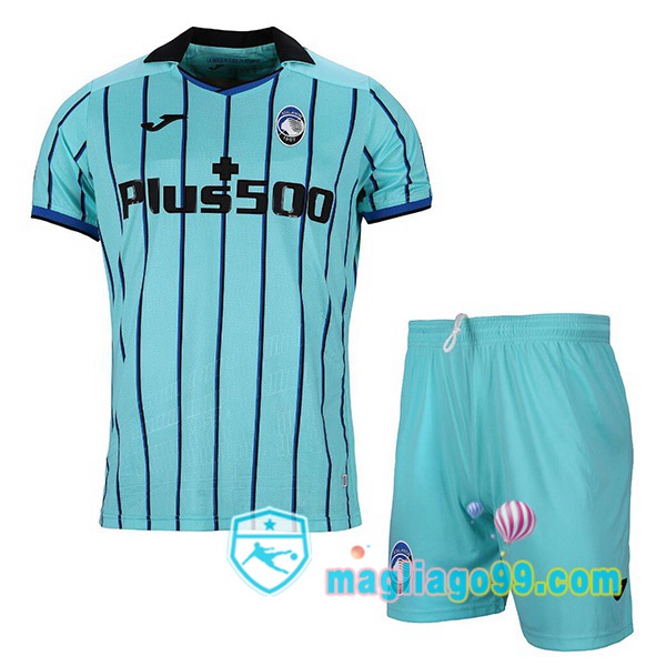 Magliago - Passione Maglie Thai Affidabili Basso Costo Online Shop | Maglia Calcio Atalanta Bambino Terza Blu 2022/2023