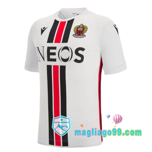 Magliago - Passione Maglie Thai Affidabili Basso Costo Online Shop | Maglia Calcio OGC Nice Prima Bianco 2022/2023