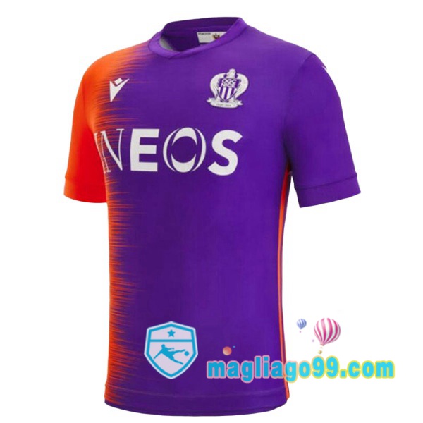 Magliago - Passione Maglie Thai Affidabili Basso Costo Online Shop | Maglia Calcio OGC Nice Prima Porpora 2022/2023