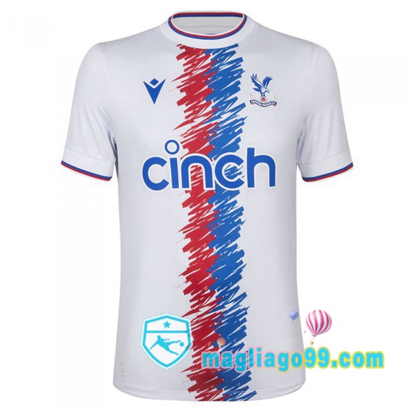 Magliago - Passione Maglie Thai Affidabili Basso Costo Online Shop | Maglia Calcio Crystal Palace Prima Bianco 2022/2023