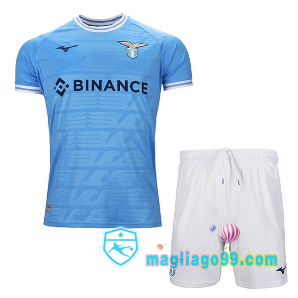 Magliago - Passione Maglie Thai Affidabili Basso Costo Online Shop | Maglia Calcio SS Lazio Bambino Prima Blu 2022/2023