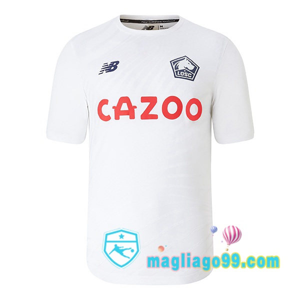 Magliago - Passione Maglie Thai Affidabili Basso Costo Online Shop | Maglia Calcio Lille OSC Seconda Bianco 2022/2023