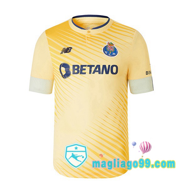Magliago - Passione Maglie Thai Affidabili Basso Costo Online Shop | Maglia Calcio FC Porto Seconda Giallo 2022/2023