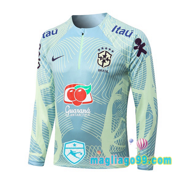 Magliago - Passione Maglie Thai Affidabili Basso Costo Online Shop | Felpe Allenamento Brasile Verde 2022/2023