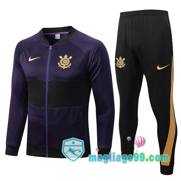 Magliago - Passione Maglie Thai Affidabili Basso Costo Online Shop | Giacca Da Allenamento Corinthians Porpora 2022/2023
