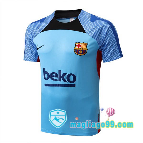 Magliago - Passione Maglie Thai Affidabili Basso Costo Online Shop | Tuta Maglie Allenamento FC Barcellona Blu 2022/2023
