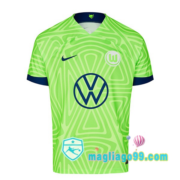 Magliago - Passione Maglie Thai Affidabili Basso Costo Online Shop | Maglia Calcio Vfl Wolfsburg Prima Verde 2022/2023