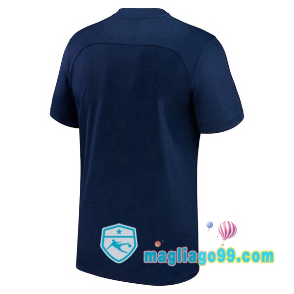 Maglia Calcio Paris PSG Prima Blu Royal 2022/2023