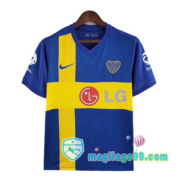 Magliago - Passione Maglie Thai Affidabili Basso Costo Online Shop | Maglia Storica Boca Juniors Retro Prima Blu 2009-2010