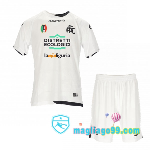 Magliago - Passione Maglie Thai Affidabili Basso Costo Online Shop | Maglia Spezia Calcio Bambino Prima Bianco 2022/2023