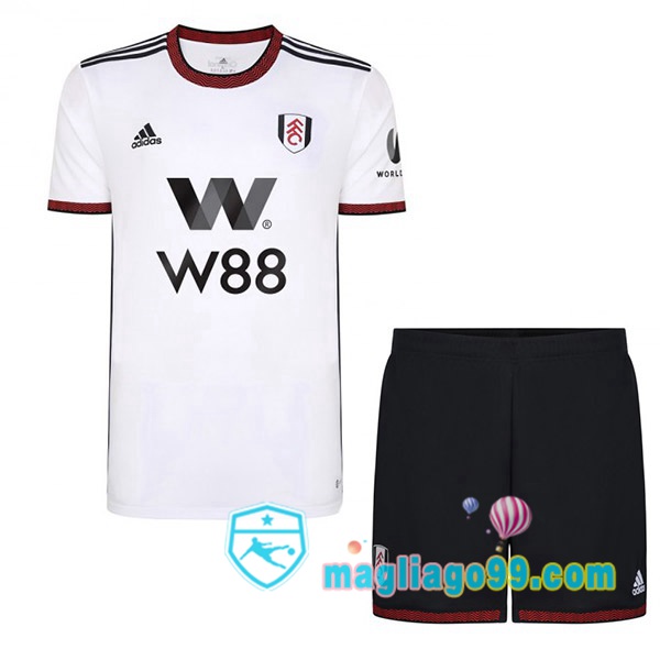 Magliago - Passione Maglie Thai Affidabili Basso Costo Online Shop | Maglia Fulham FC Bambino Prima Bianco 2022/2023