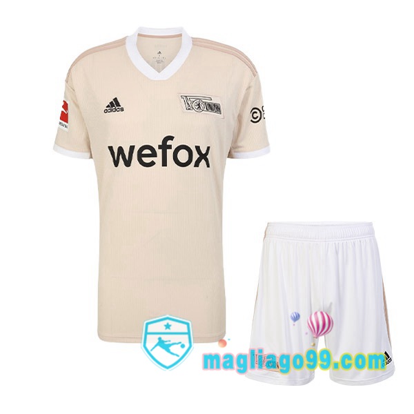 Magliago - Passione Maglie Thai Affidabili Basso Costo Online Shop | Maglia Union Berlin Bambino Seconda Marrone 2022/2023