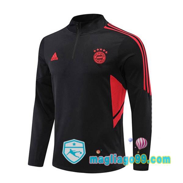 Magliago - Passione Maglie Thai Affidabili Basso Costo Online Shop | Felpe Allenamento Bayern Monaco Nero 2022/2023