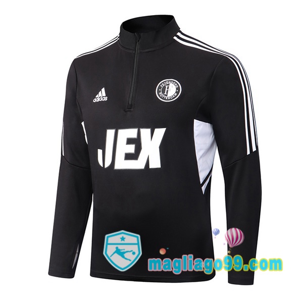 Magliago - Passione Maglie Thai Affidabili Basso Costo Online Shop | Felpe Allenamento Feyenoord Nero 2022/2023