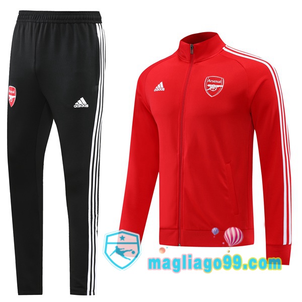 Magliago - Passione Maglie Thai Affidabili Basso Costo Online Shop | Giacca Da Allenamento Arsenal Rosso 2022/2023
