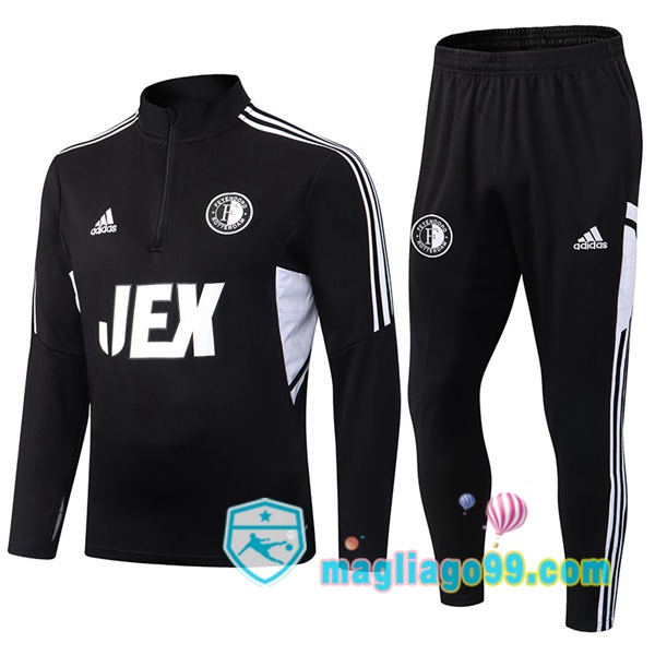 Magliago - Passione Maglie Thai Affidabili Basso Costo Online Shop | Tuta da Allenamento Feyenoord Nero 2022/2023