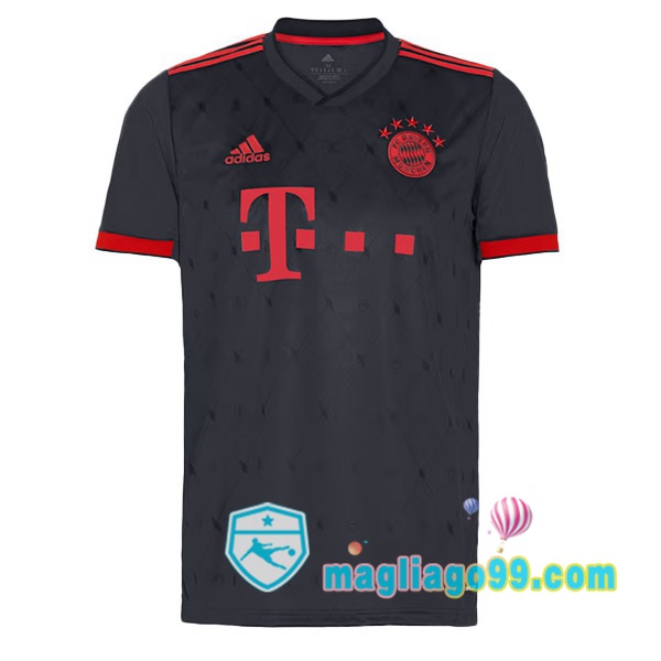 Magliago - Passione Maglie Thai Affidabili Basso Costo Online Shop | Maglia Bayern Monaco Terza Nero 2022/2023
