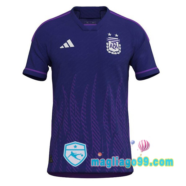 Magliago - Passione Maglie Thai Affidabili Basso Costo Online Shop | Nazionale Maglia Calcio Argentina Seconda Porpora 2022/2023