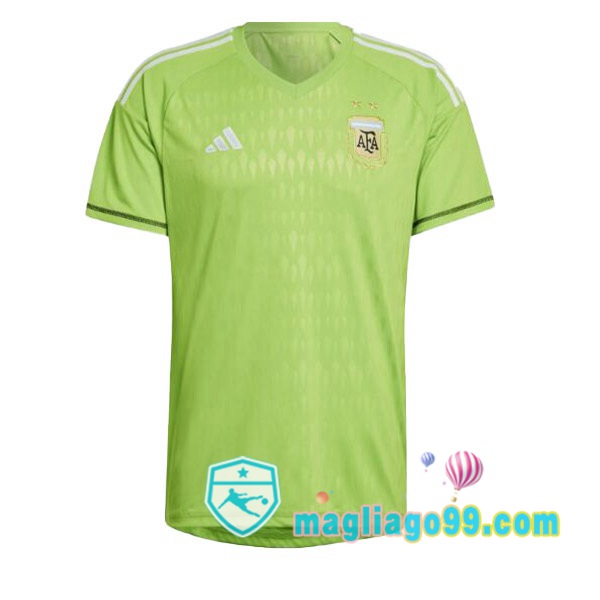 Magliago - Passione Maglie Thai Affidabili Basso Costo Online Shop | Nazionale Maglia Calcio Argentina Portiere Verde 2022/2023