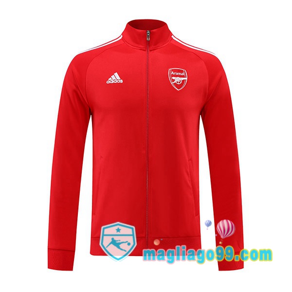 Magliago - Passione Maglie Thai Affidabili Basso Costo Online Shop | Giacca Da Allenamento Arsenal Rosso 2022/2023