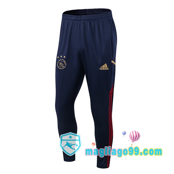 Magliago - Passione Maglie Thai Affidabili Basso Costo Online Shop | Pantaloni Da Allenamento AFC Ajax Blu 2022/2023