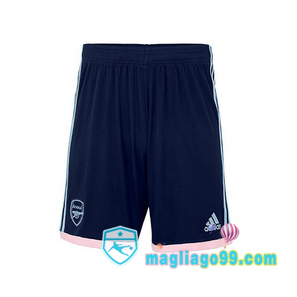 Magliago - Passione Maglie Thai Affidabili Basso Costo Online Shop | Pantalonici Da Calcio Arsenal Terza Rosa Blu 2022/2023